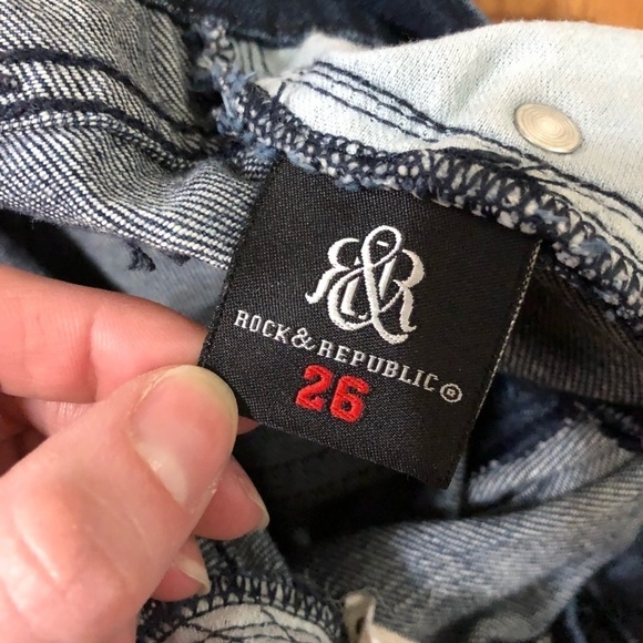 Rock & Republic Roth Embellished Bootcut Jeans - Picture 7 of 7